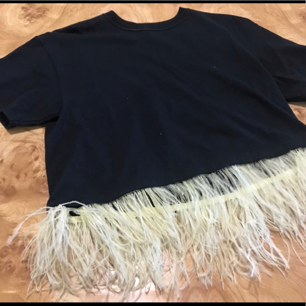 Opening Ceremony Feather Top